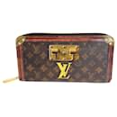 Cartera Zippy de lona Monogram Louis Vuitton