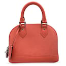 Poppy Epi Leather Alma BB Bag Handbag with Strap - Louis Vuitton