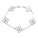 Van Cleef & Arpels Alhambra 5 Motif Diamond Bracelet