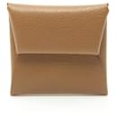 Hermes Bastia Coin Case in Brown Chevre Leather - Hermès