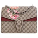 Bolsa de Ombro Gucci Brown Medium GG Supreme Blooms Dionysus