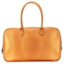 Hermès Orange Métallique Chèvre Coromandel Plume Élan 28