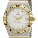 Omega Constellation 18K Gold and Stainless Steel Automatic Wristwatch