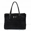 Sac à main Fendi Zucchino noir