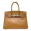 Sac à main Hermes Birkin 30 en Sable Naturel - Hermès