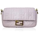 Fendi Nappa Embossed Baguette