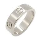 Bague Cartier Love en or blanc 18K