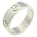 Cartier Love Ring in 18K White Gold