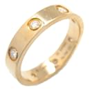 Cartier Love Ring 8P Diamond K18PG