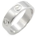 Anillo Cartier Love en oro blanco de 18 quilates