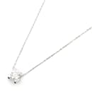 Cartier C de Diamond Necklace in 18K White Gold