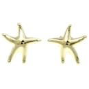 Boucles d'oreilles clous en or jaune 18K Tiffany Starfish - Tiffany & Co