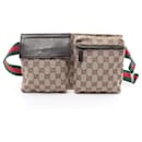 Sac banane Gucci GG Canvas