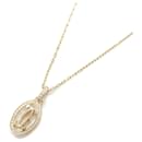 Cartier Double C Diamond Necklace in Pink Gold