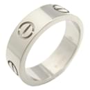 Cartier Love Ring in 18K White Gold