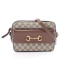 Bolsa de Ombro GG Supreme Horsebit 1955 Small da GUCCI - Gucci