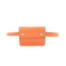 Pochete Fanny Pack de cuero Togo naranja Hermes - Hermès