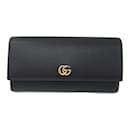 Cartera larga bi-fold Gucci GG Marmont