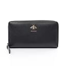 Gucci Animalier Bee Round Long Wallet