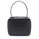 Chanel Coco Mark Handtasche aus schwarzem Kaviarleder