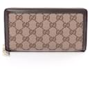 Gucci Luce GG Canvas Long Wallet