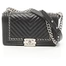 Chanel Boy Chanel V-Stitch Chevron Shoulder Bag