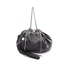 Bolso de piel de cordero negro Chanel