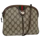 Bolso de hombro GUCCI GG Supreme Web Sherry Line PVC Beige 904 02 047 Auth 84571 - Gucci