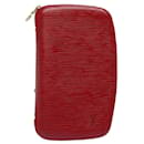 LOUIS VUITTON Epi Agenda Geod Geldbörse Rot M63877 LV Auth 84881 - Louis Vuitton