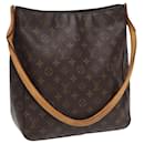 LOUIS VUITTON Bolsa de Ombro Monogram Looping GM M51145 LV Auth 85361 - Louis Vuitton