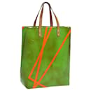 LOUIS VUITTON Monogram Vernis Fluo Reade MM Tote Bag Voile M91901 LV Auth 85183 - Louis Vuitton