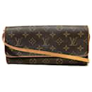 Bolso de Hombro Louis Vuitton Monogram Pochette Twin GM M51852