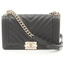 Chanel Boy Chanel V-Stitch Shoulder Bag