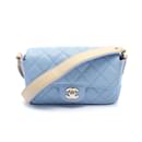 Chanel Matelasse Shoulder Bag in Blue