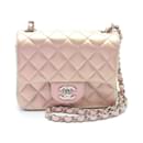 Chanel Matelasse Pink Leather Shoulder Bag