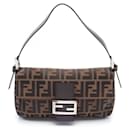 Fendi Mamma Bucket Zucca Shoulder Bag