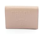 Prada Saffiano Leder Bi-Fold Geldbörse