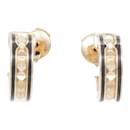 Boucles d'oreilles Bvlgari B-zero1 Lock en or rose et céramique - Bulgari