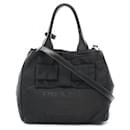 Prada Nylon Jacquard Handtasche