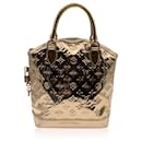 Limited Edition Gold Monogram Miroir Lockit Verical Bag - Louis Vuitton