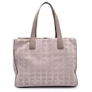 Vintage Beige Nylon New Travel Line Tote Shoulder Bag - Chanel