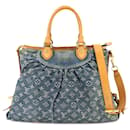 Sac à épaule Neo Cabby GM en denim Monogram Louis Vuitton