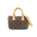 Louis Vuitton Monogram Nano Speedy 2way Hand Shoulder Bag