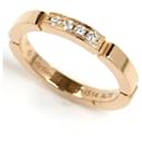 Cartier K18PG Ring aus Roségold mit Diamanten