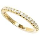 Tiffany & Co. Yellow Gold Half Circle Soleste Band Diamond Ring