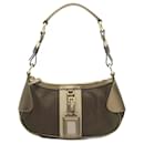 Prada Khaki Nylon Shoulder Bag