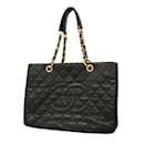 Chanel Black Caviar Leather Shoulder Bag