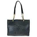 Bolso Tote Chanel Caviar Skin Triple Coco Punching Coco Mark