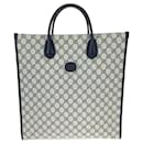 Borsa tote in PVC Gucci Interlocking G