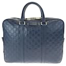 Gucci Leather Guccissima Business Bag Briefcase